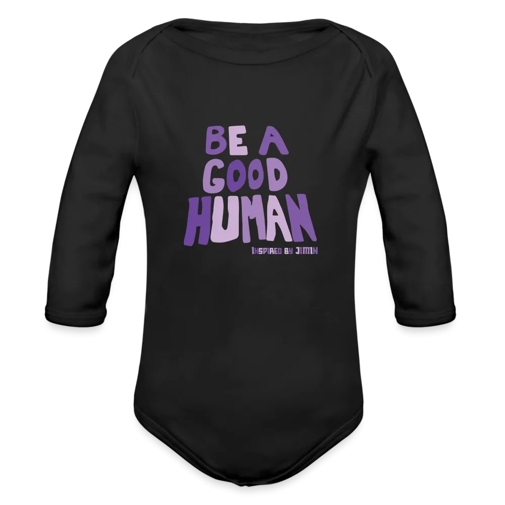 Organic Long Sleeve Baby Bodysuit