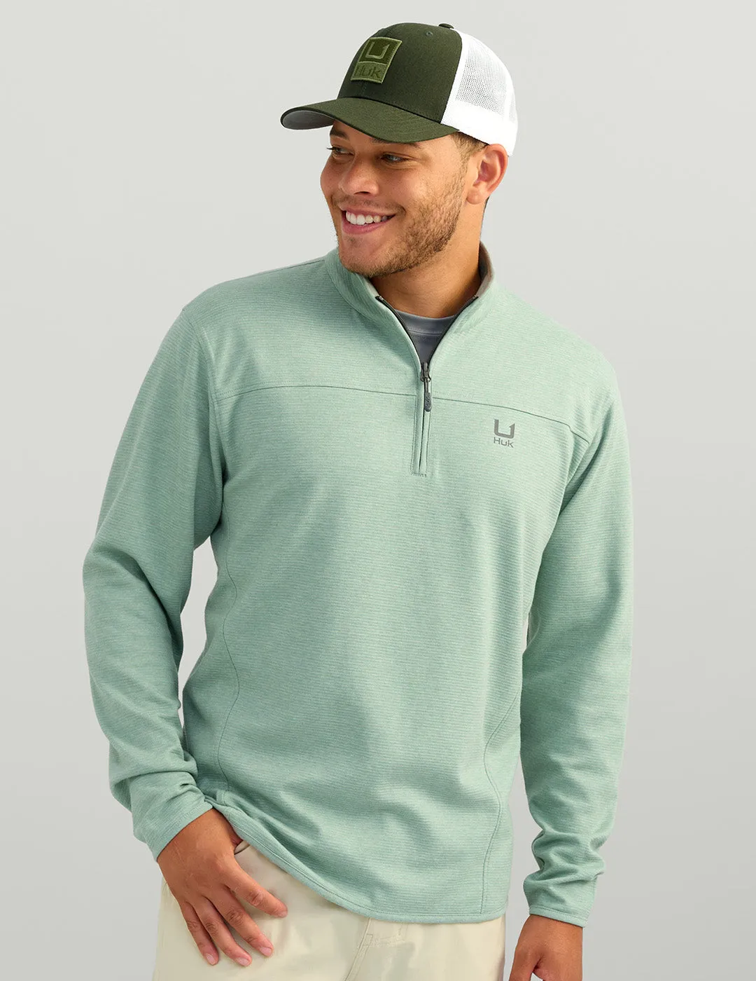 Ottoman Heather 1/4 Zip