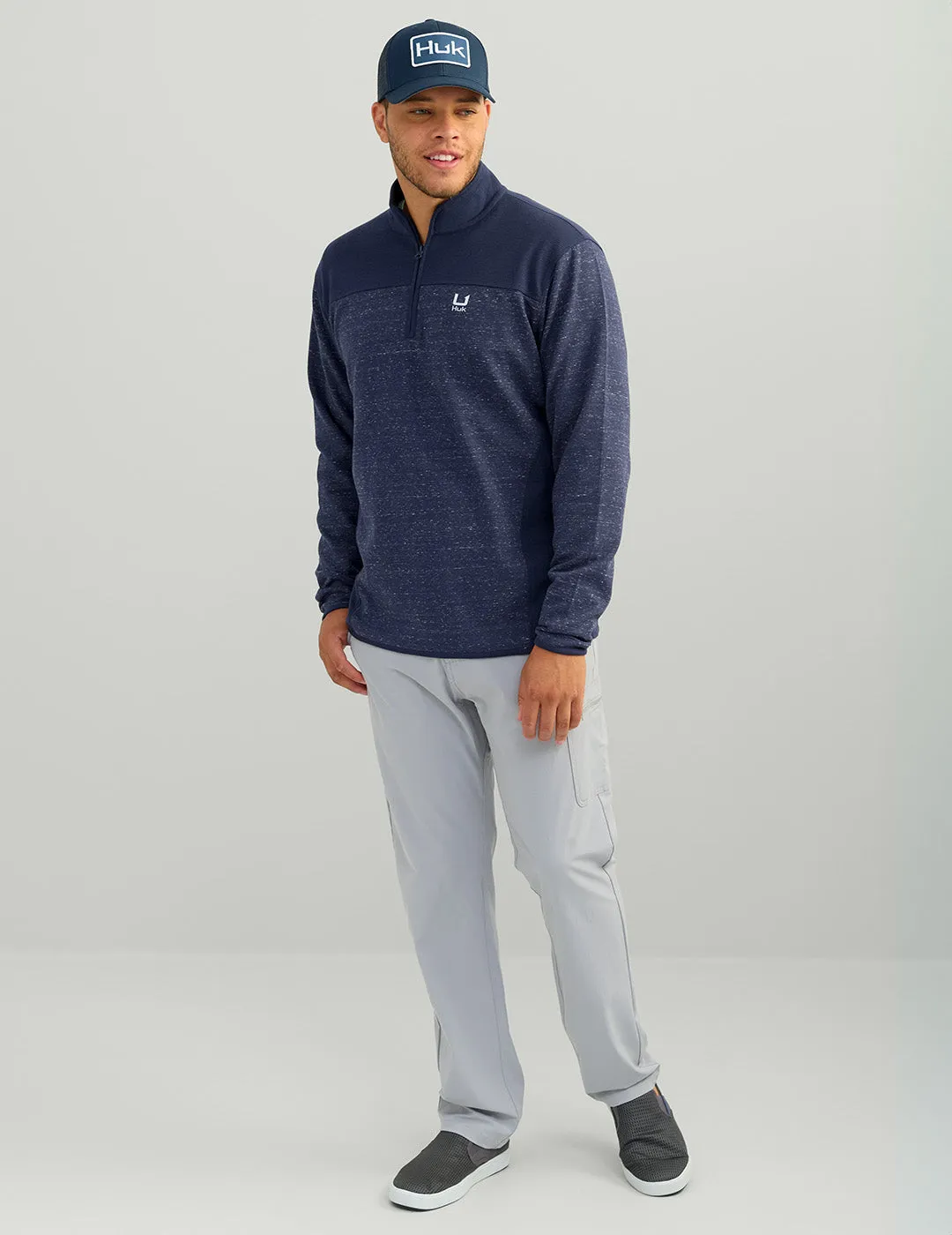 Ottoman Heather 1/4 Zip