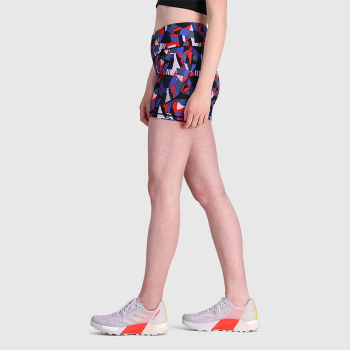 Outdoor Research Ad-Vantage Printed Womens Shorts - 4 Inseam