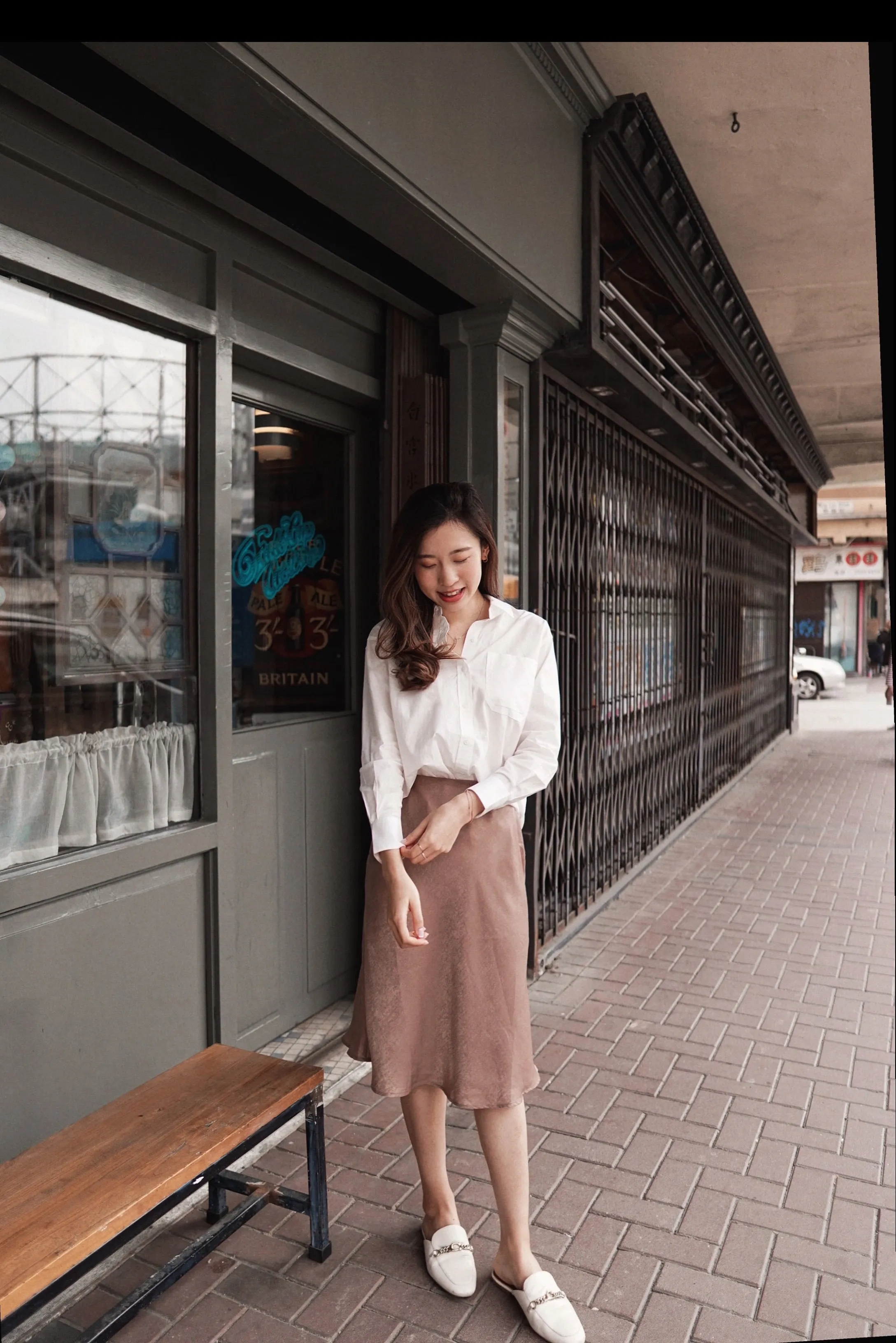 Oversized Button-Down Shirt