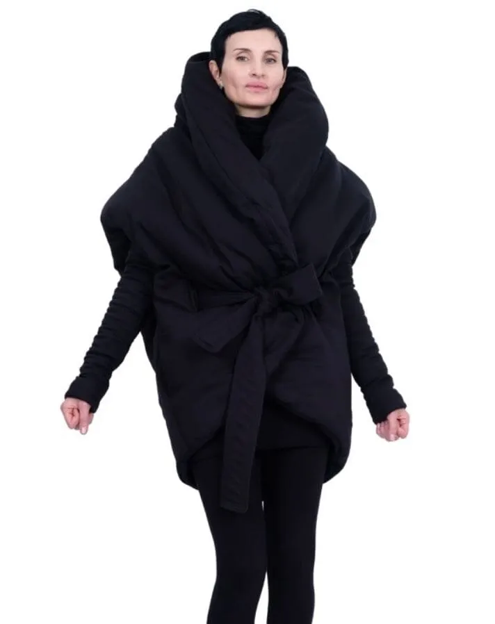 Oversized Short Round Puffer Coat