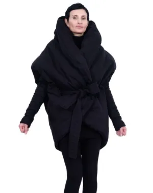 Oversized Short Round Puffer Coat