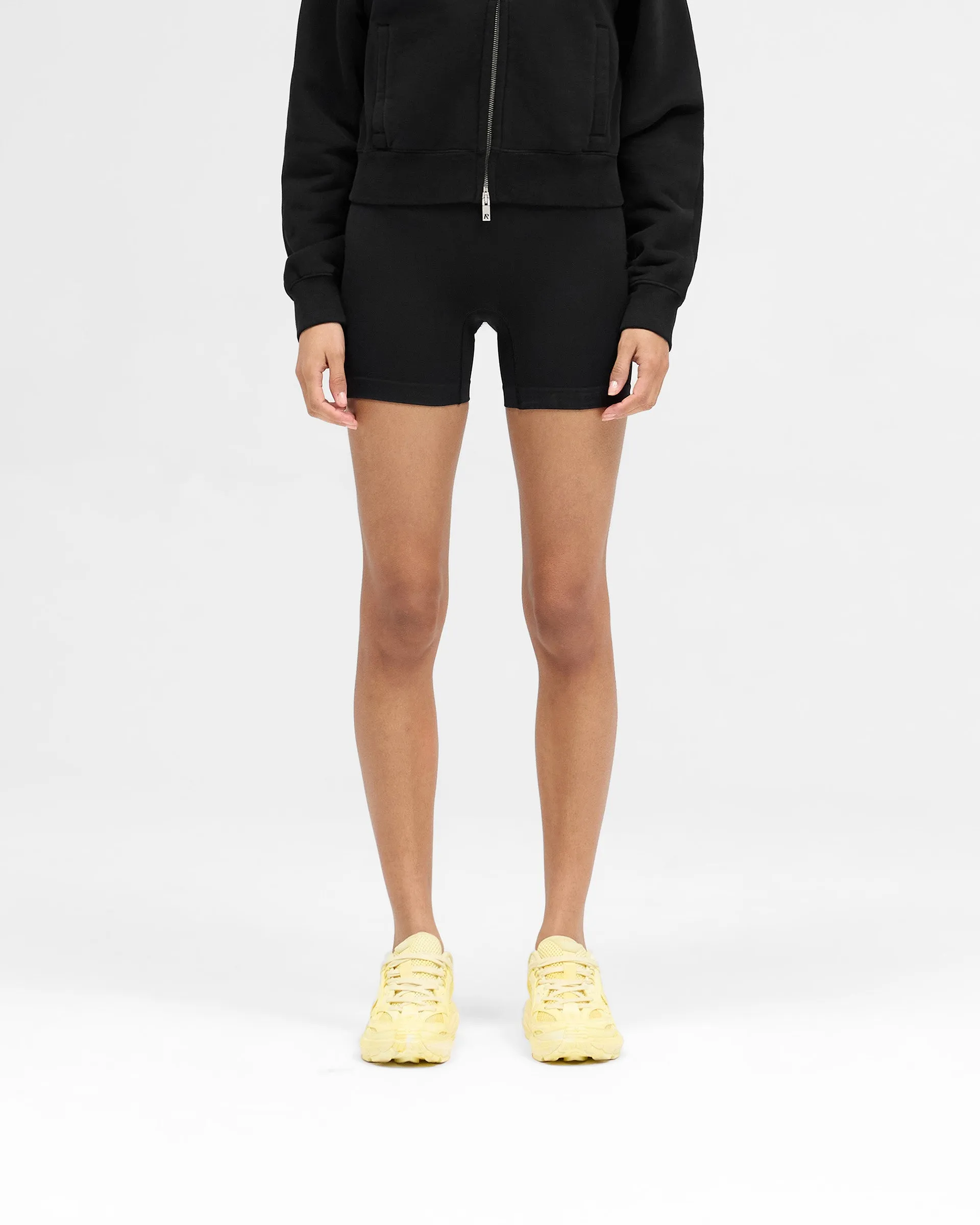 Owners Club Longerline Bike Short - Jet Black