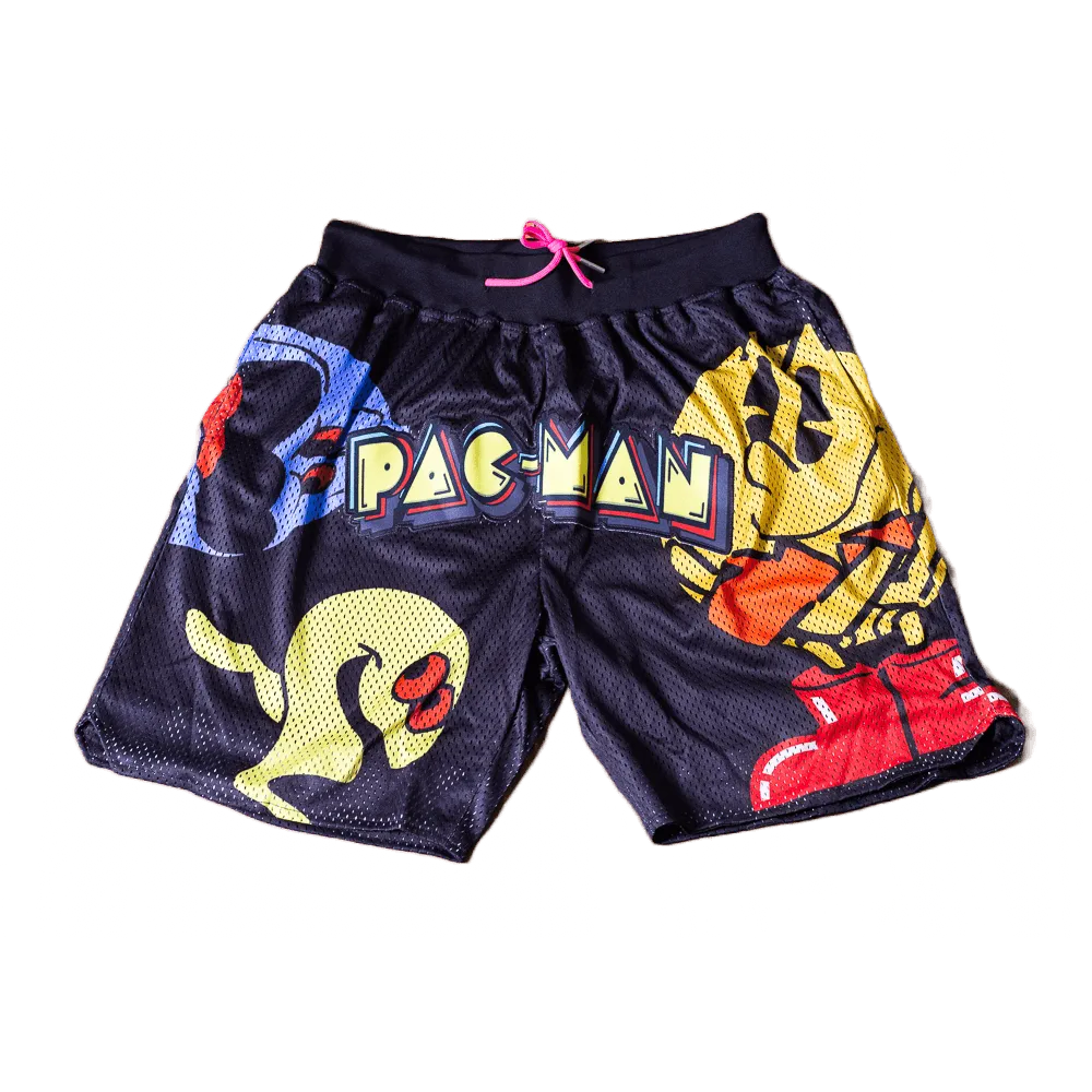 PACMAN BASKETBALL SHORTS BLACK