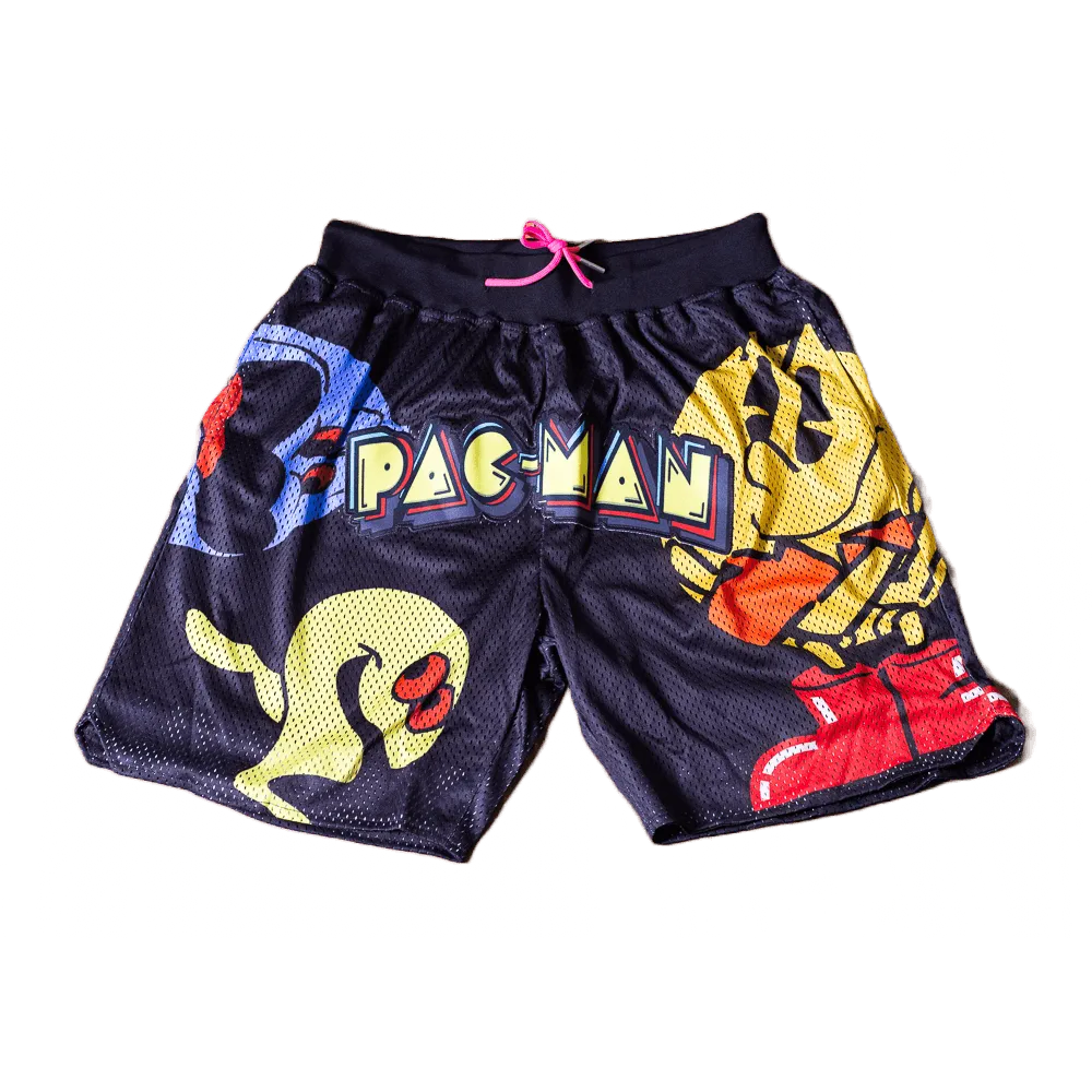 PACMAN BASKETBALL SHORTS BLACK