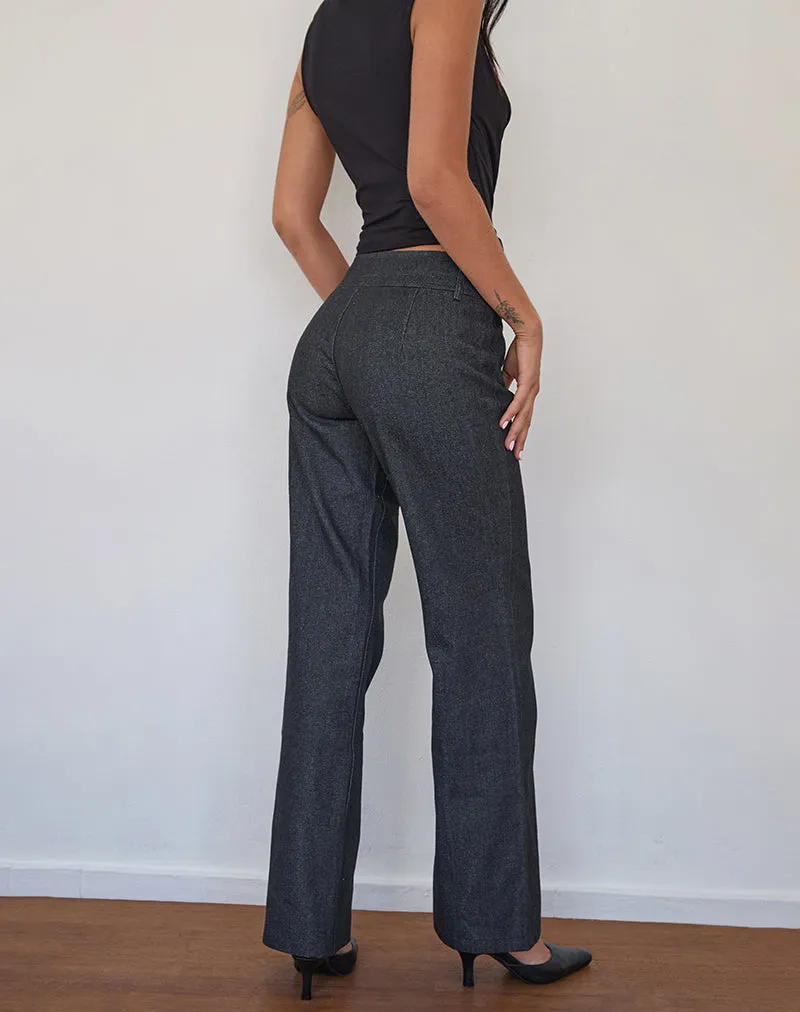 Padali Trouser in Dark Indigo