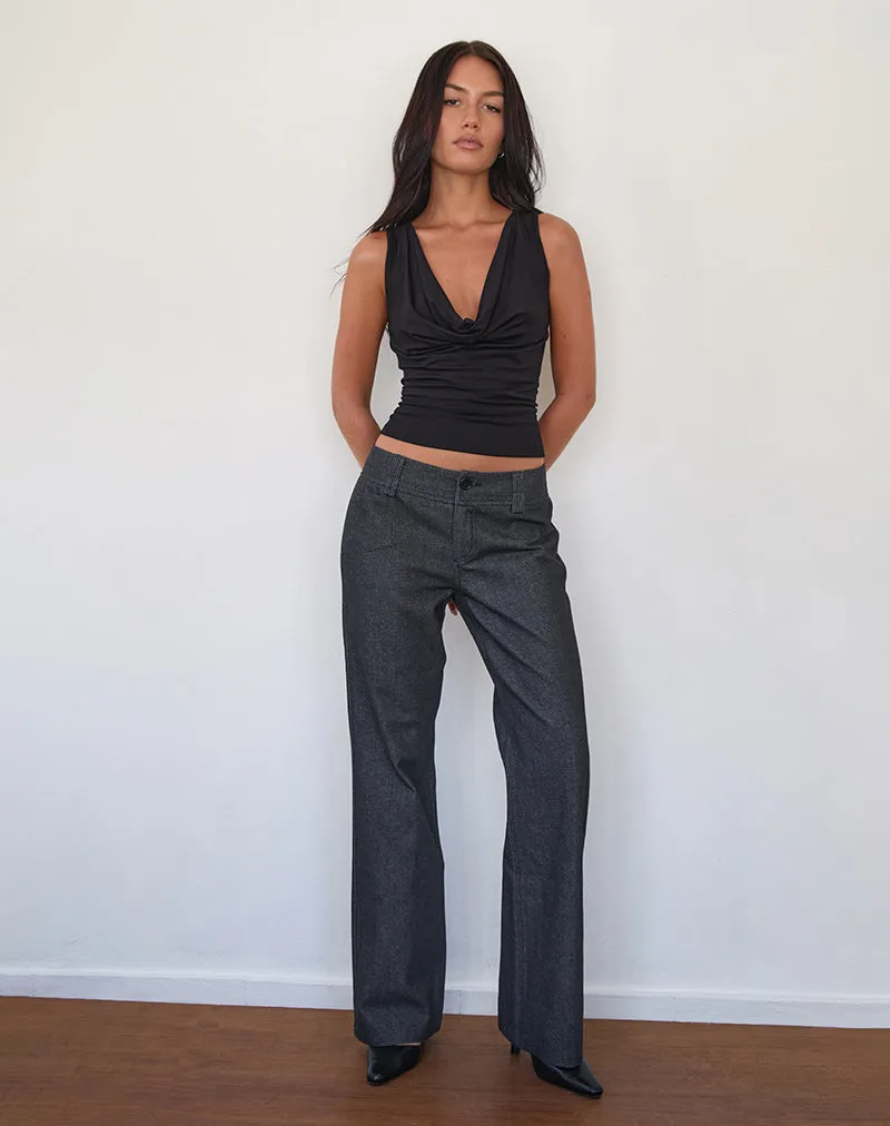 Padali Trouser in Dark Indigo