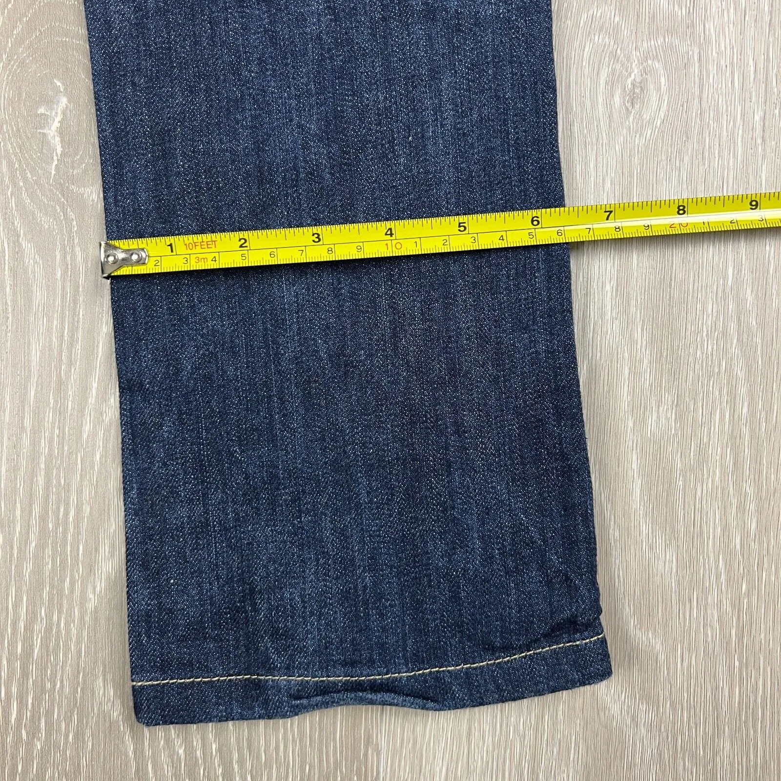 Paige Laurel Canyon Womens Boot But Low Rise Blue Denim Jeans Size 25