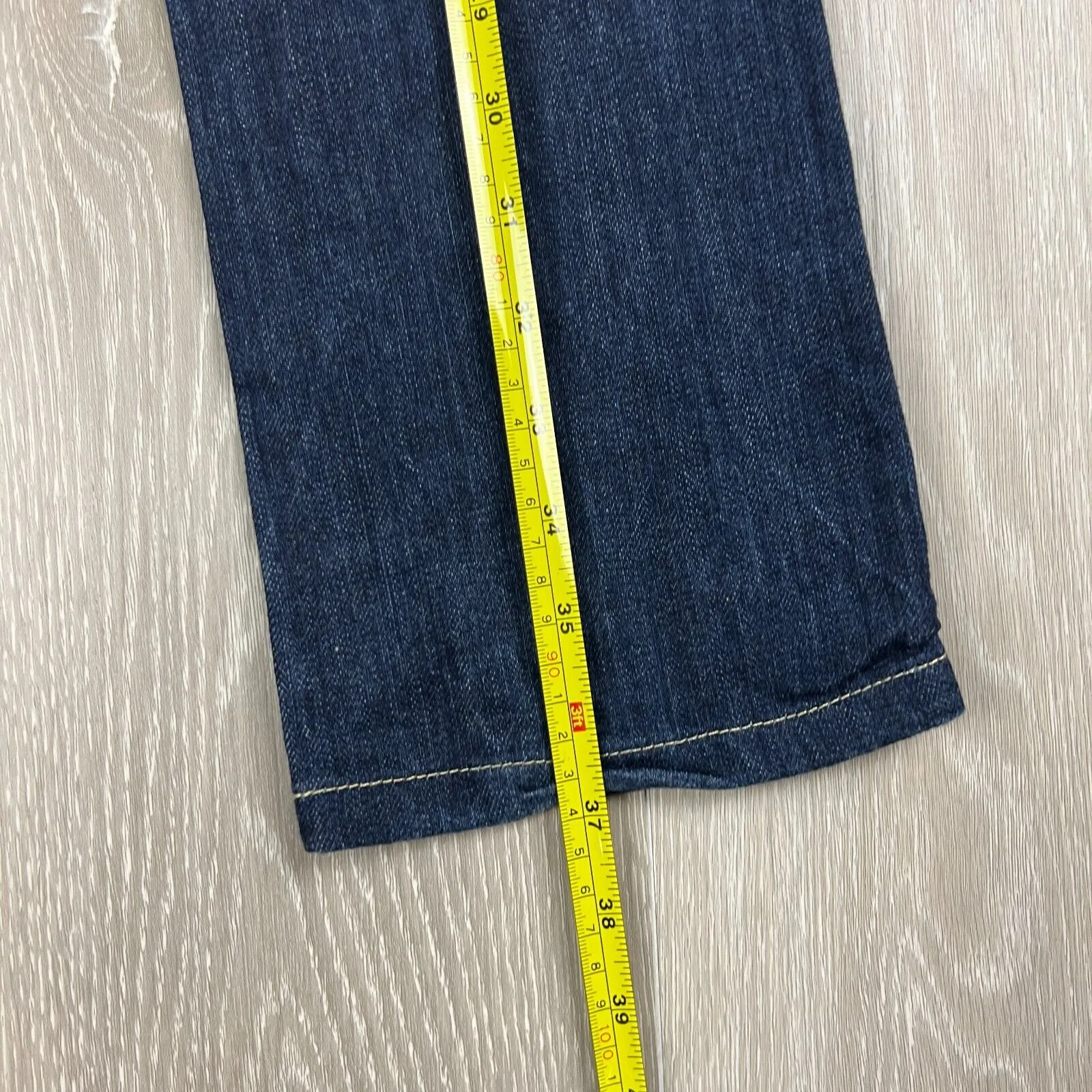 Paige Laurel Canyon Womens Boot But Low Rise Blue Denim Jeans Size 25