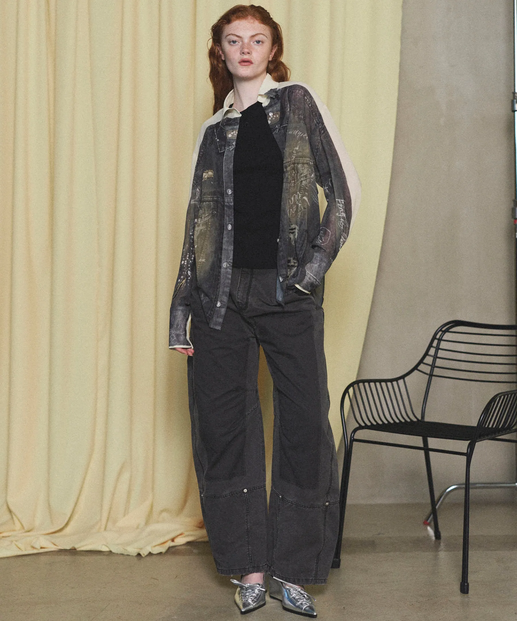Painter Military Curve Pants