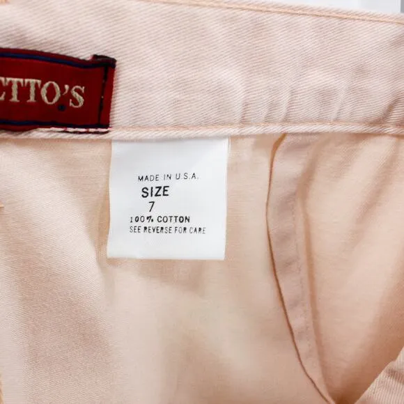 PALMETTO's Pink Vintage 1990's High Waisted Bermuda Shorts