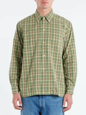 Panama Plaid Button Down Shirt