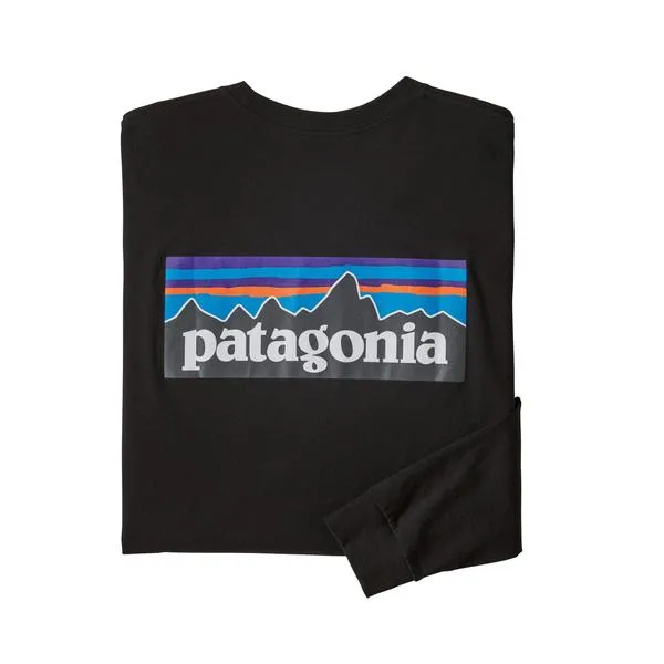 Patagonia Mens Long Sleeve P-6 Logo Responsibiliti-Tee Shirt