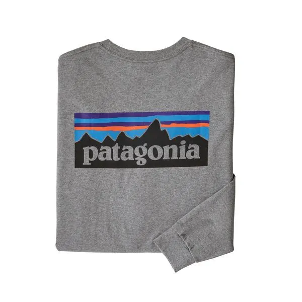 Patagonia Mens Long Sleeve P-6 Logo Responsibiliti-Tee Shirt