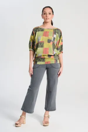 Peggy Jeans Grey Wash in Denim