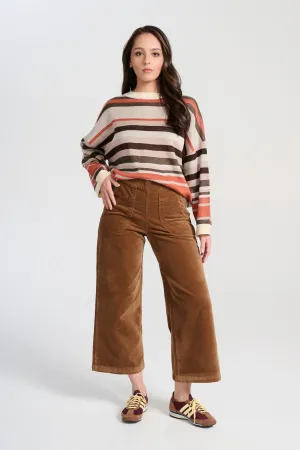 Peggy Paris Pants Cafe in Soft Velvet