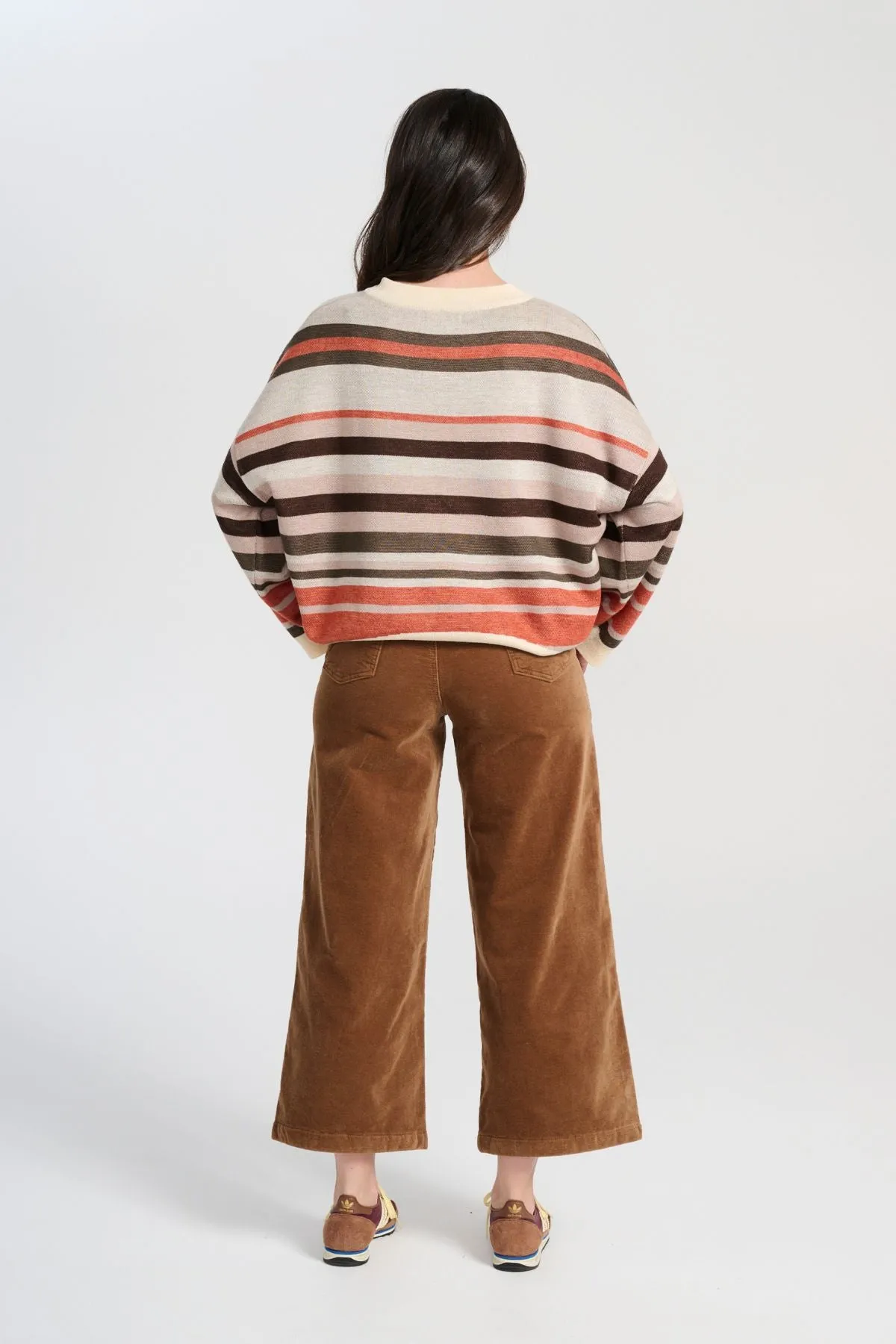 Peggy Paris Pants Cafe in Soft Velvet