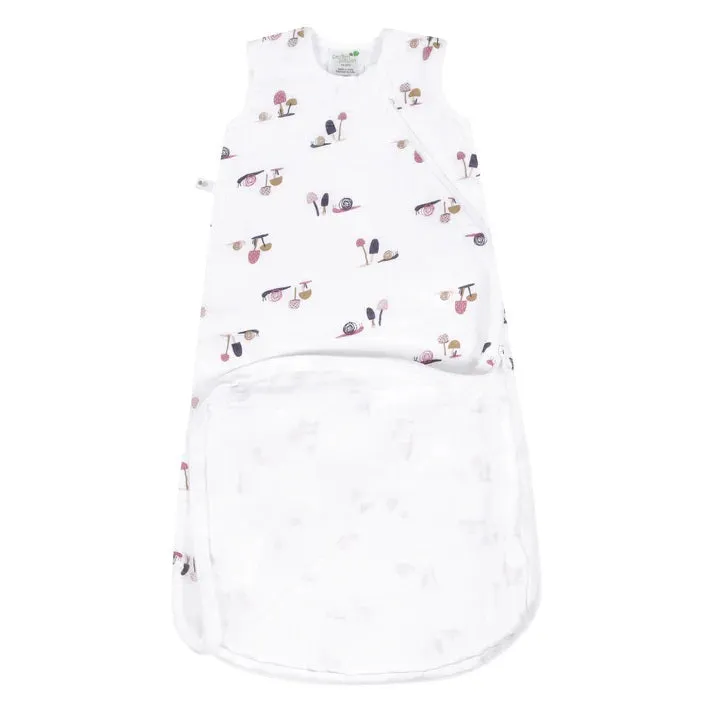 Perlimpinpin Cotton Muslin Sleep Bag 0.7 TOG (Snails)