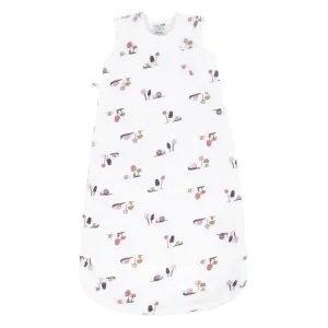 Perlimpinpin Cotton Muslin Sleep Bag 0.7 TOG (Snails)