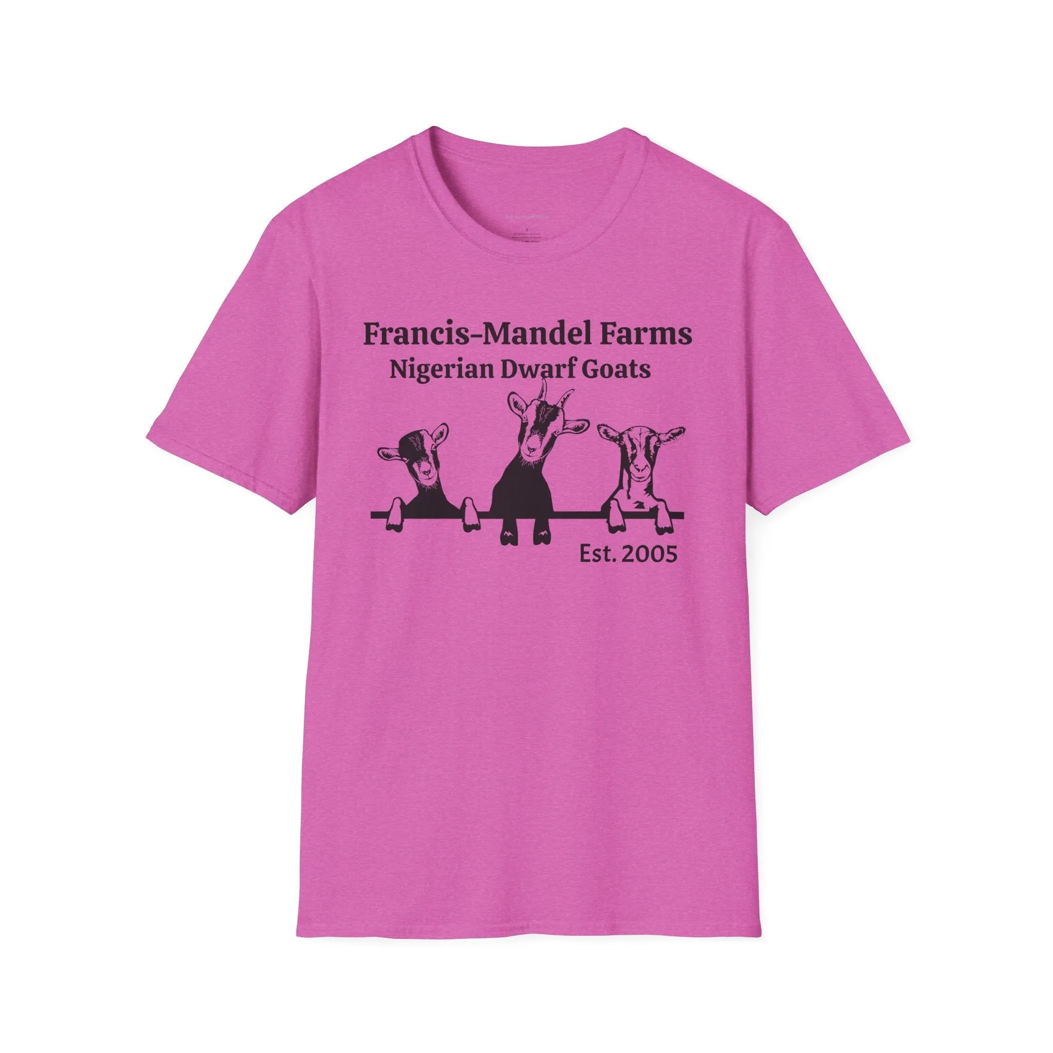 Personalized Goat Tee, Softstyle T-Shirt