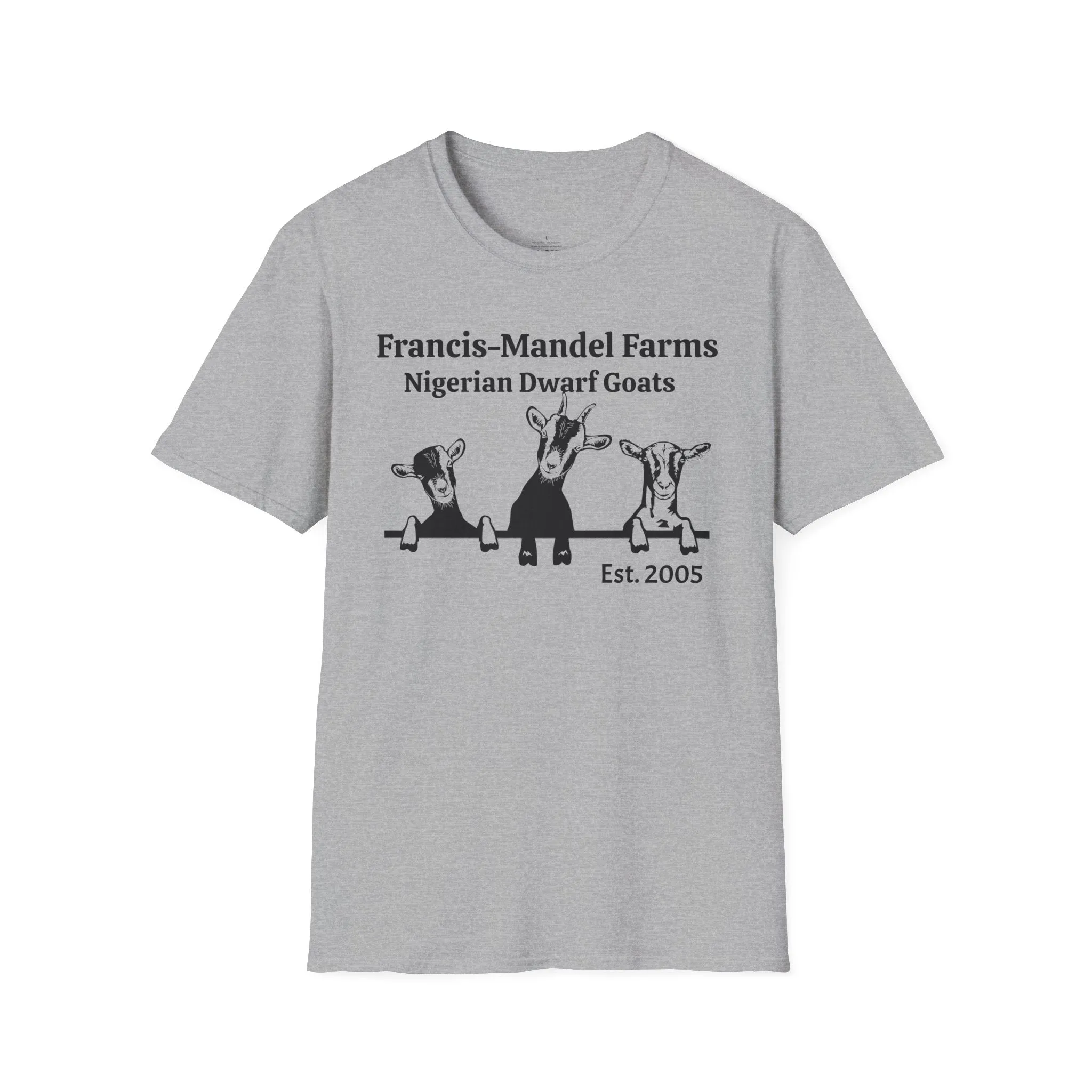 Personalized Goat Tee, Softstyle T-Shirt