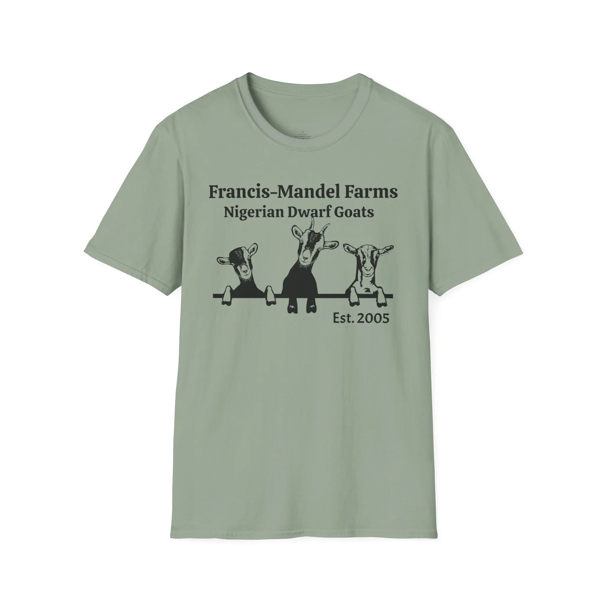 Personalized Goat Tee, Softstyle T-Shirt