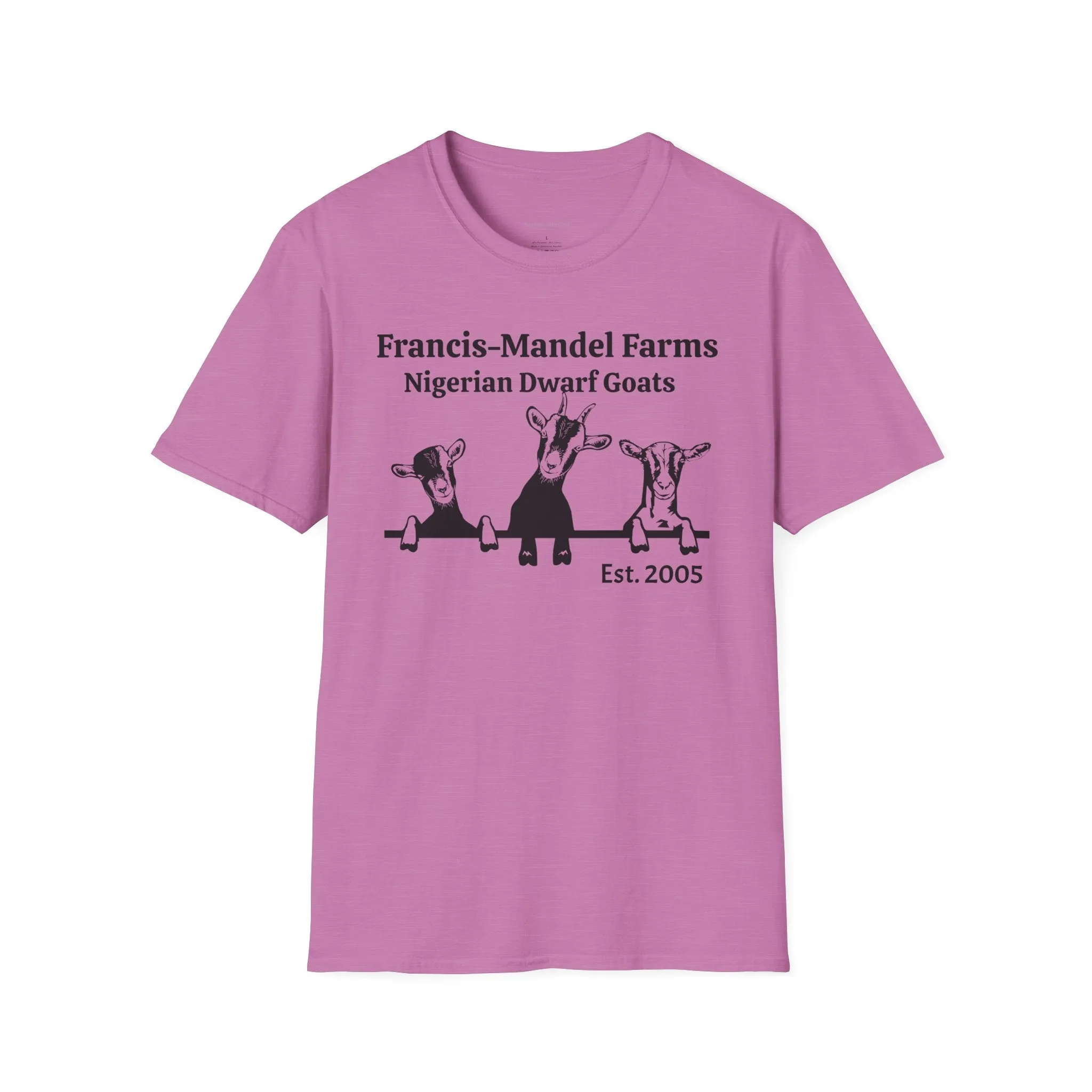 Personalized Goat Tee, Softstyle T-Shirt