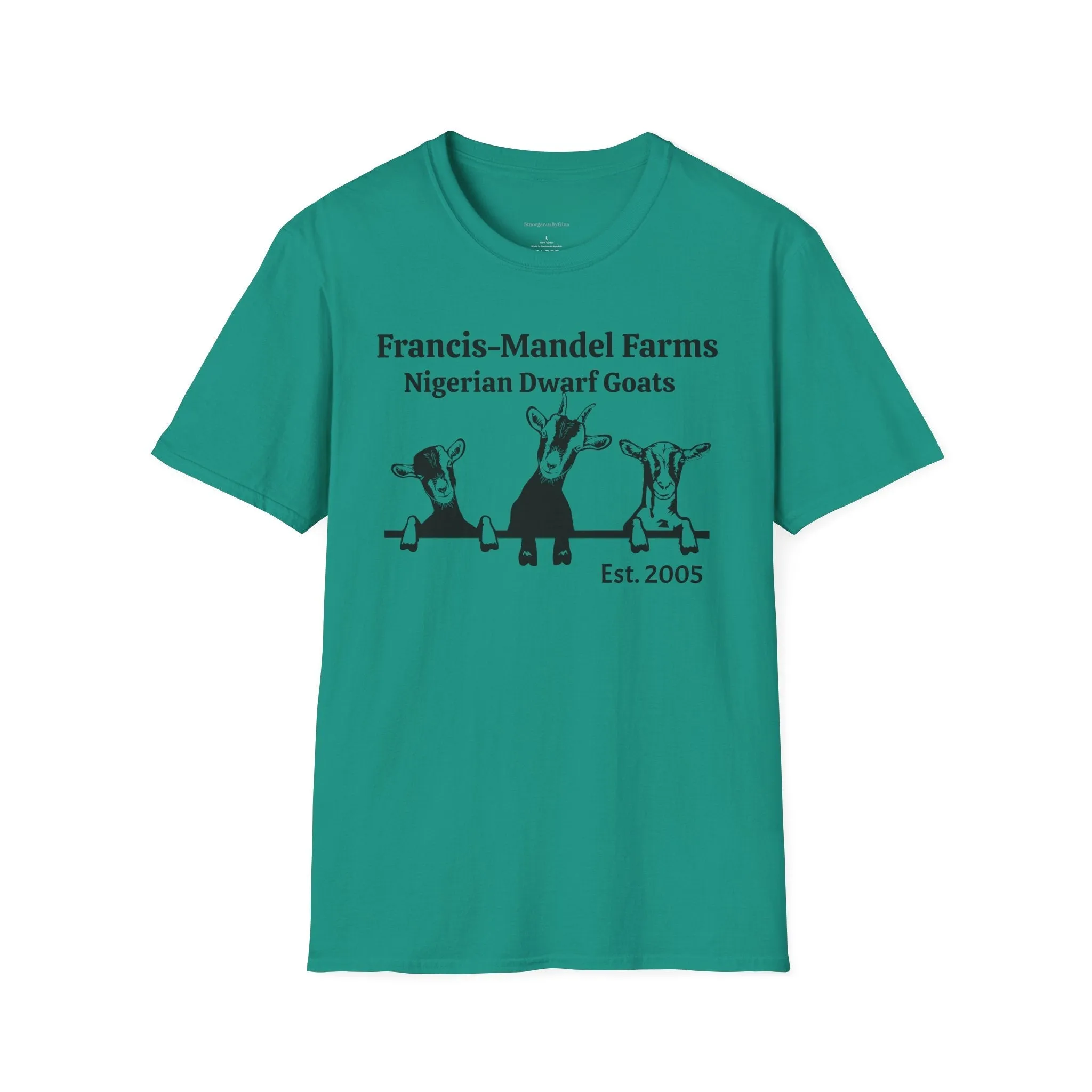 Personalized Goat Tee, Softstyle T-Shirt