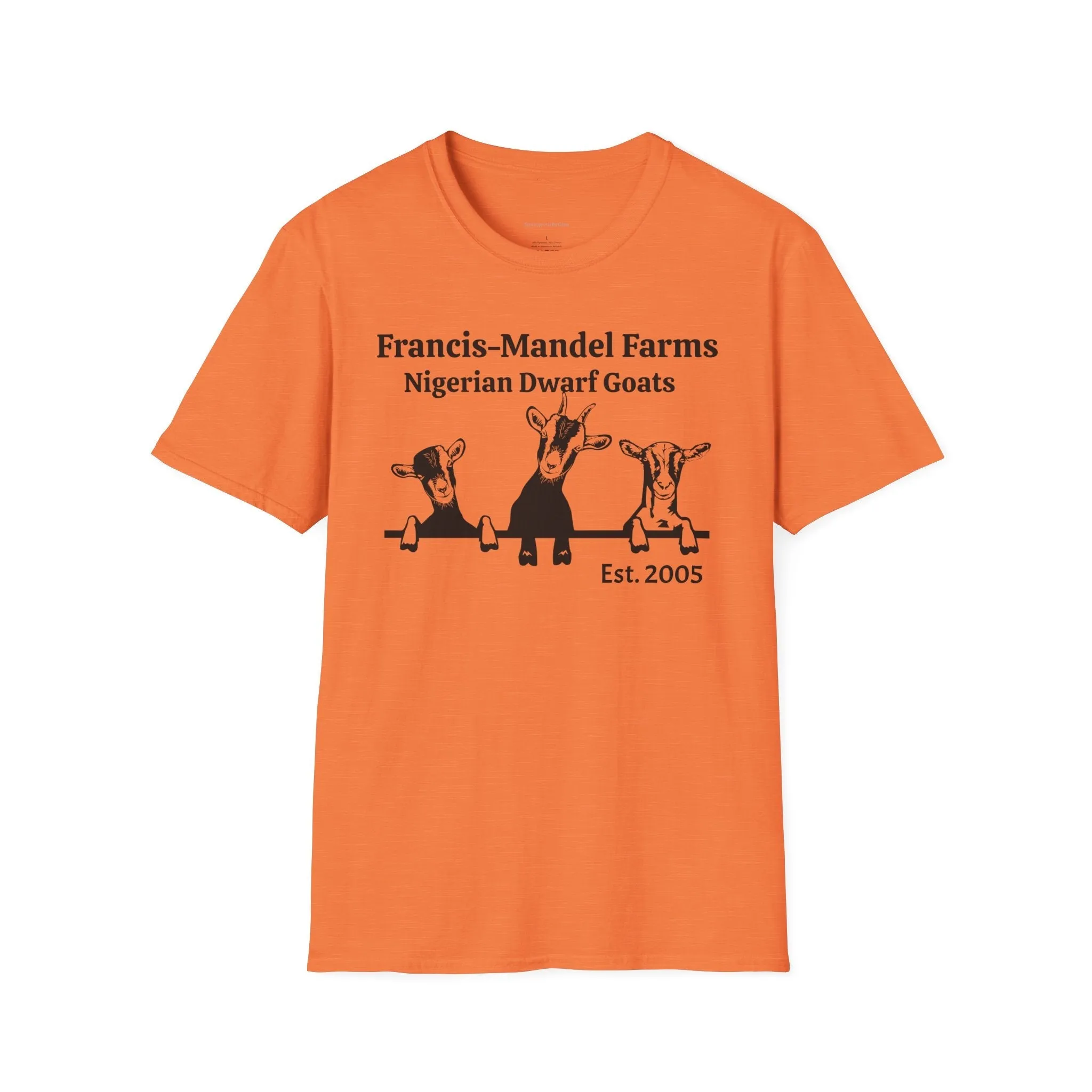Personalized Goat Tee, Softstyle T-Shirt