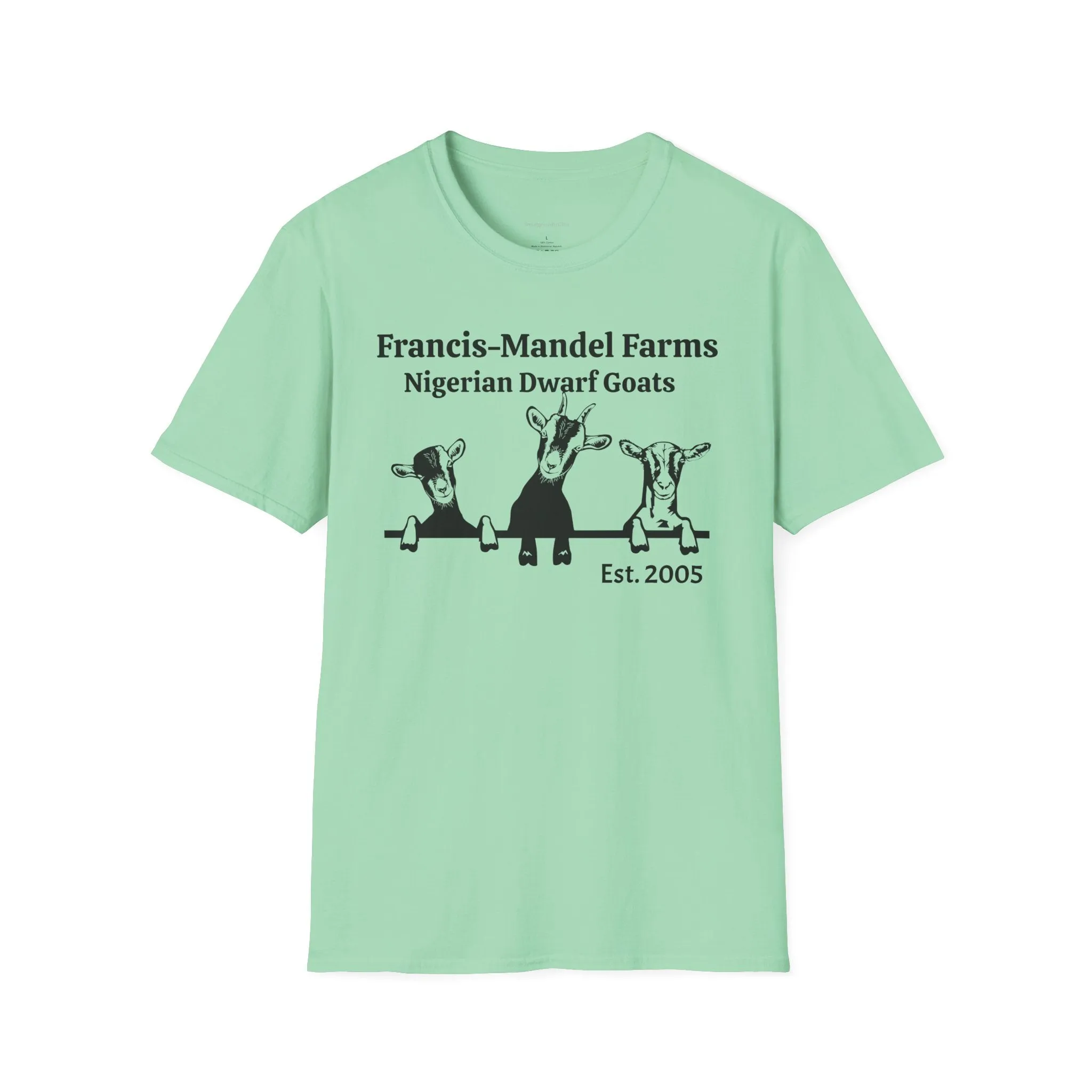 Personalized Goat Tee, Softstyle T-Shirt