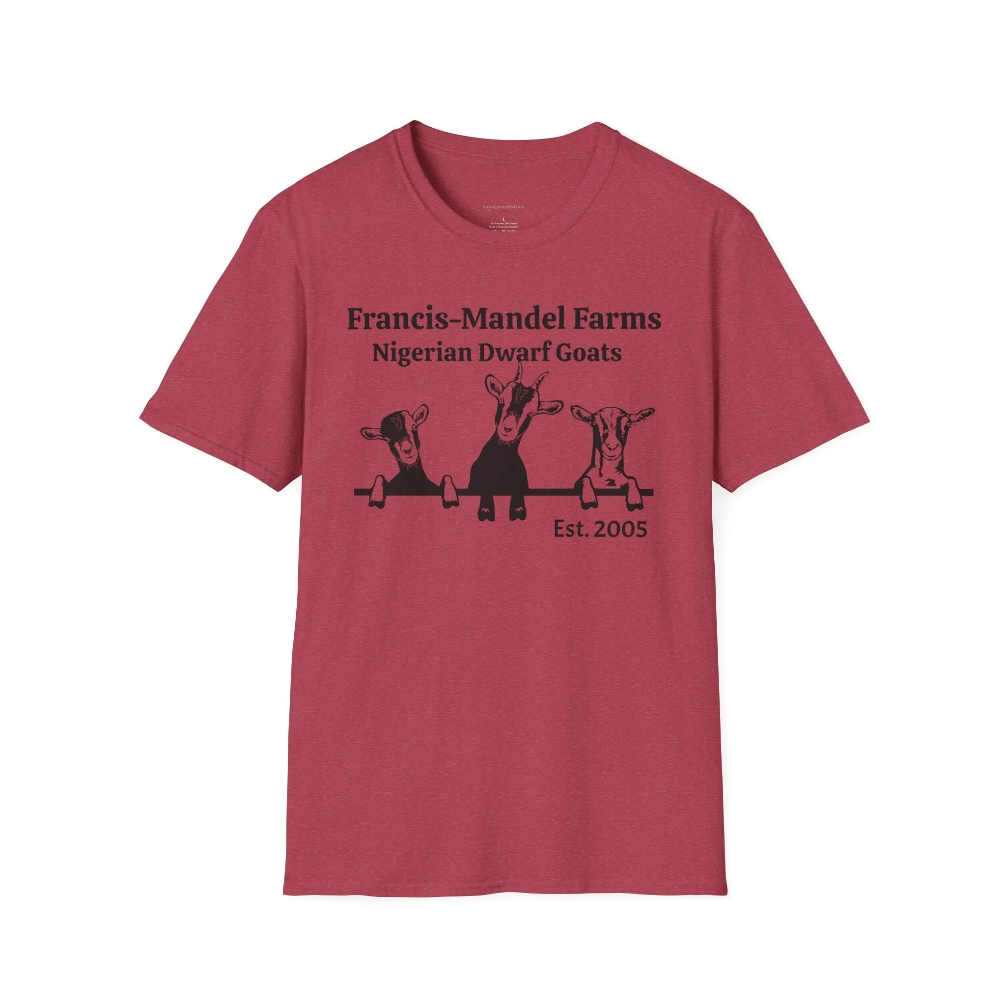 Personalized Goat Tee, Softstyle T-Shirt