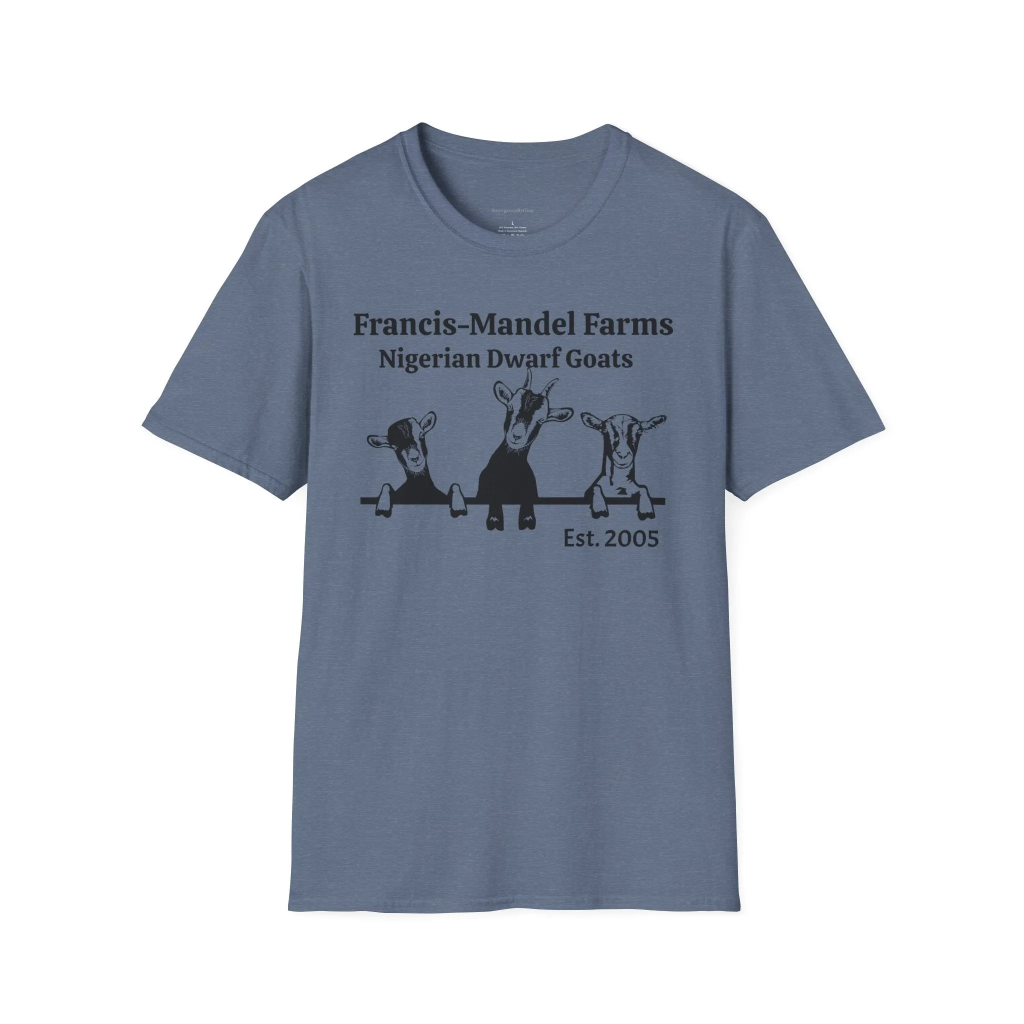 Personalized Goat Tee, Softstyle T-Shirt