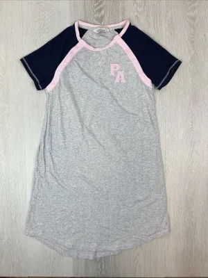 Peter Alexander Womens Grey Sleep Shirt Sleep Dress Pyjamas Size Small