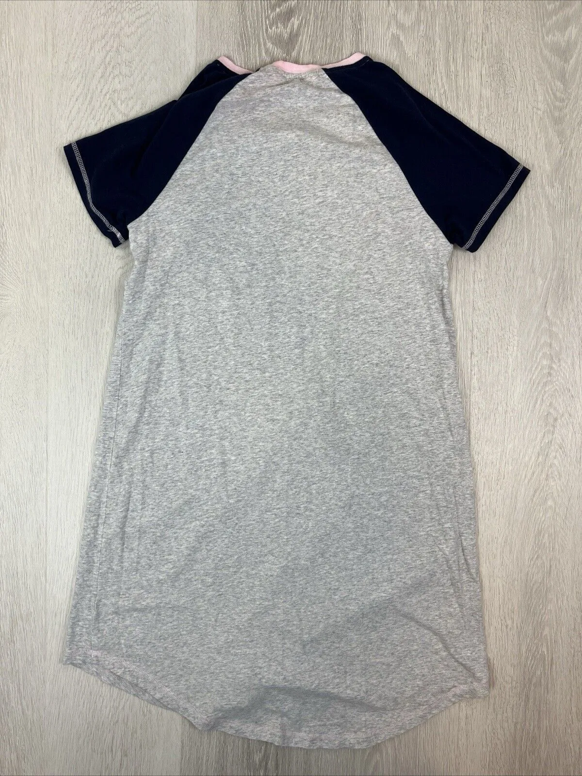 Peter Alexander Womens Grey Sleep Shirt Sleep Dress Pyjamas Size Small
