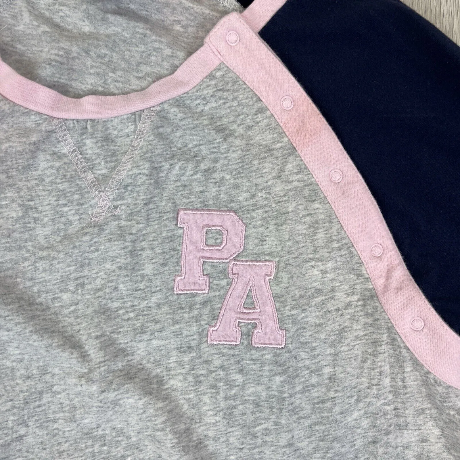 Peter Alexander Womens Grey Sleep Shirt Sleep Dress Pyjamas Size Small