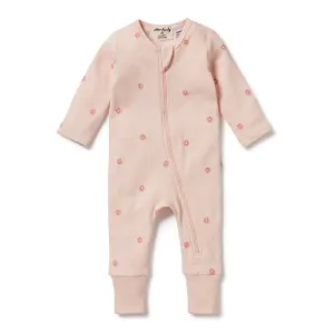 Petit Soleil Organic Zipsuit with Feet