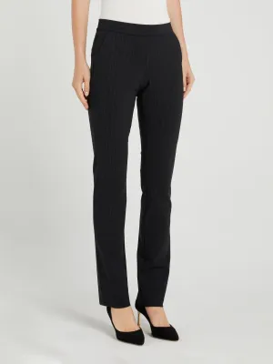 Petronilla Navy Lurex Pinstripe Pants