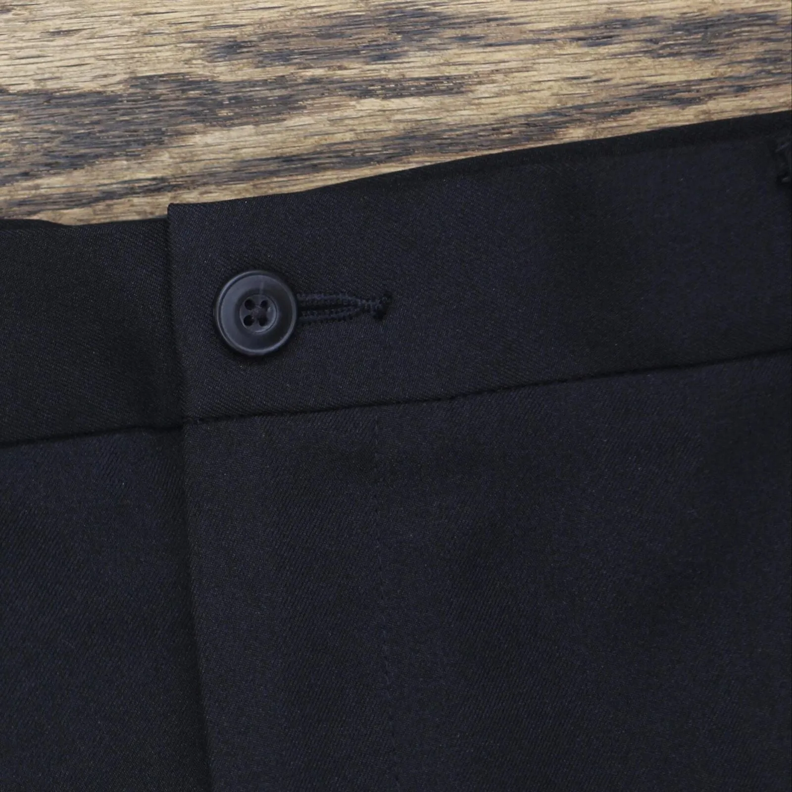 PGA Tour Mens Flat Front Dress Pants 1669546d037236 Black 40x29