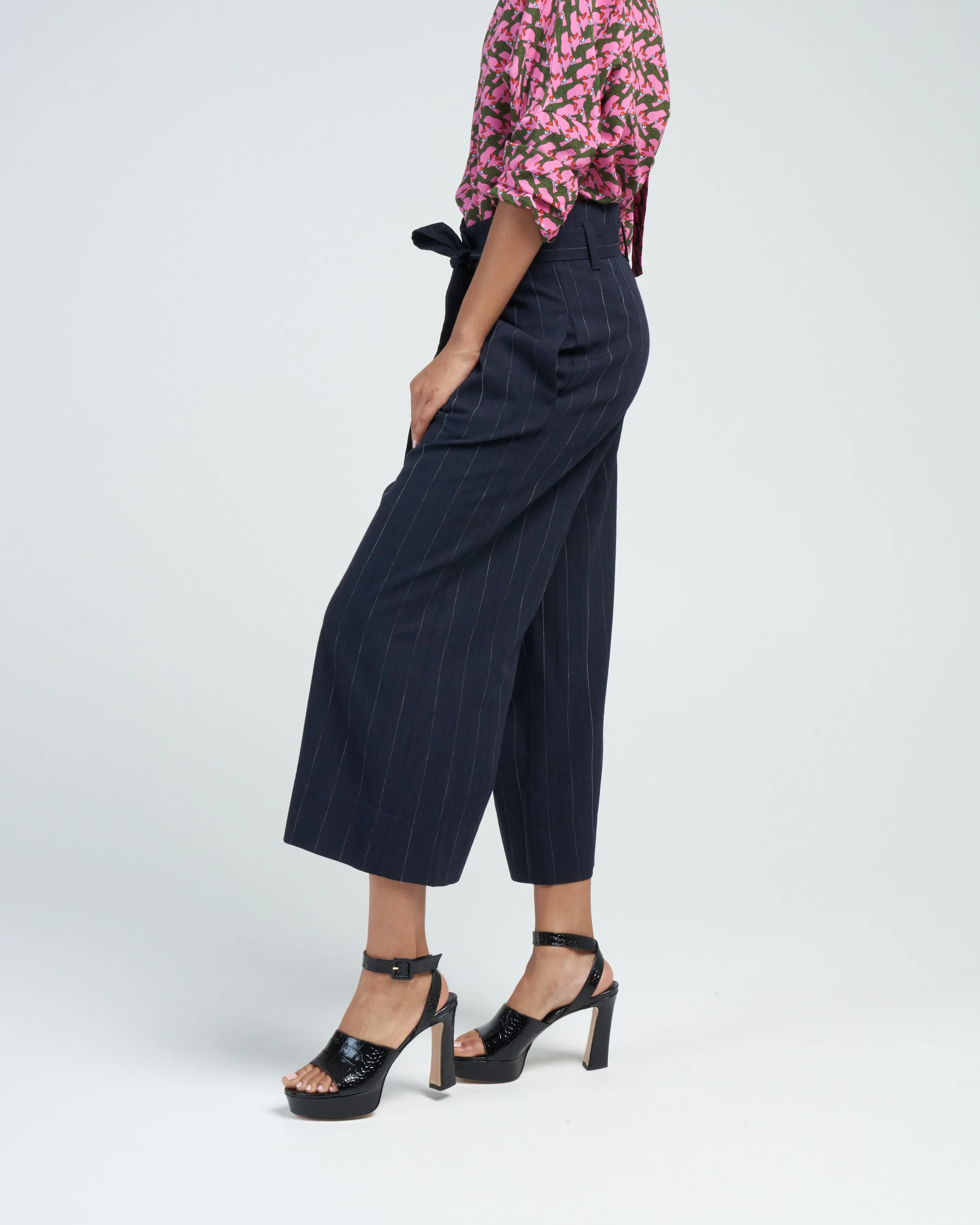 pinstripe pants