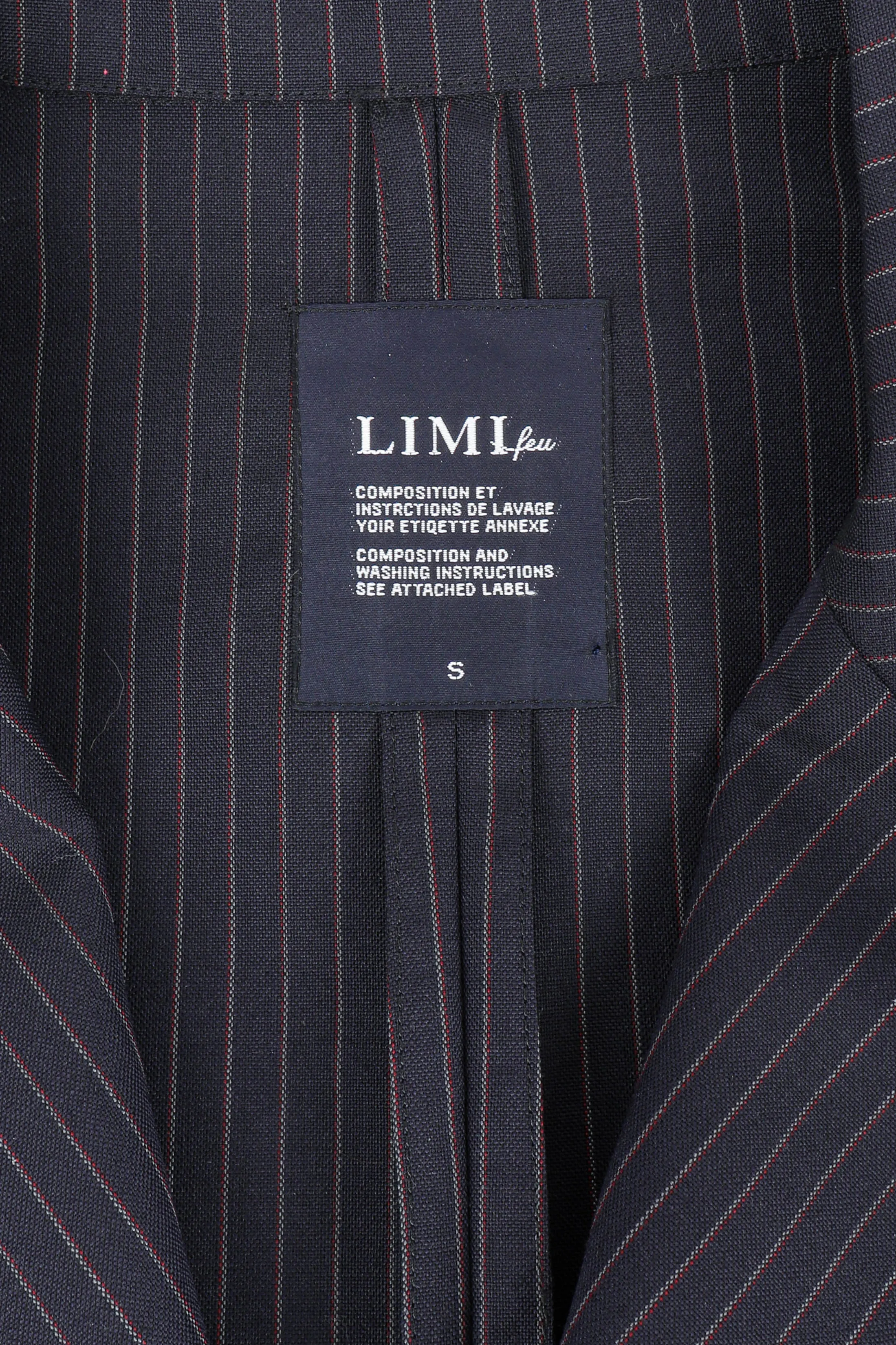 Pinstripe Wool Suit