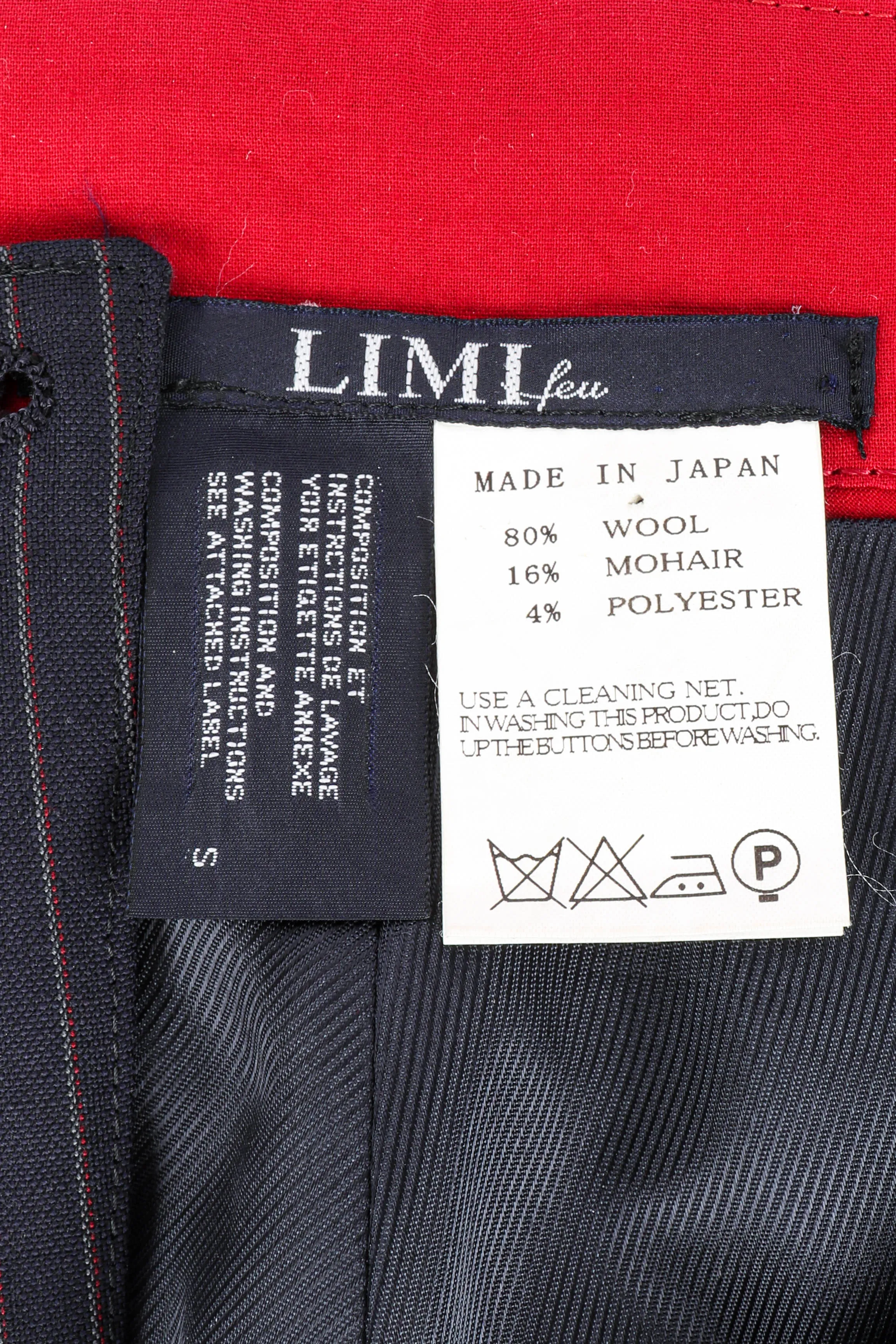Pinstripe Wool Suit