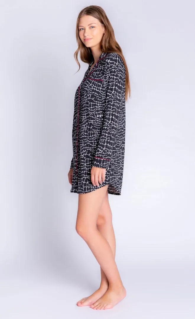 PJ Salvage Croc Hideaway Nightshirt