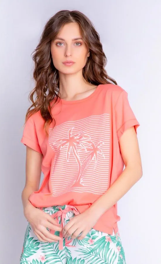 PJ Salvage Playful Prints Palm Leaf Set