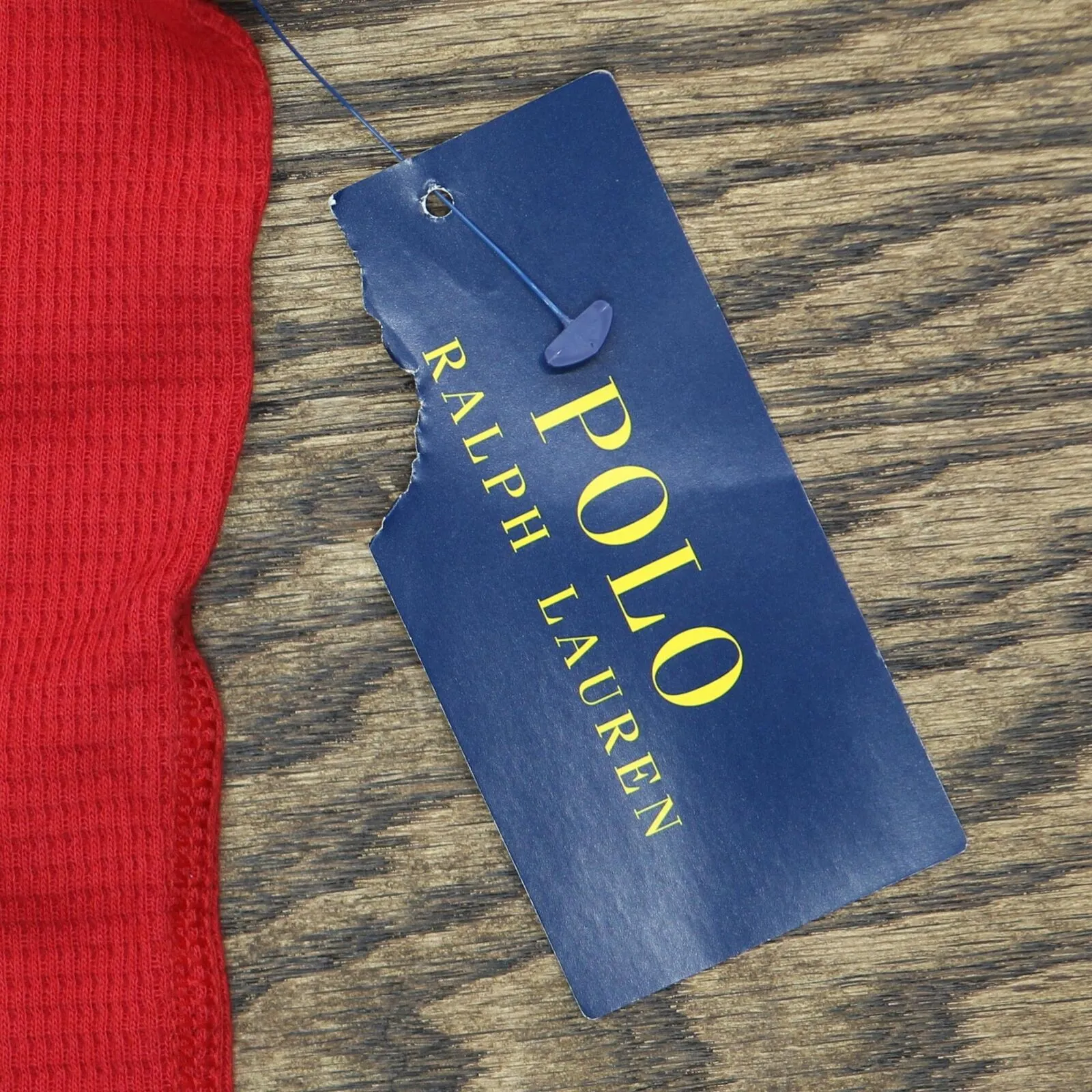Polo Ralph Lauren Mens Sleepwear Waffle-Knit Thermal Pajama Shirt