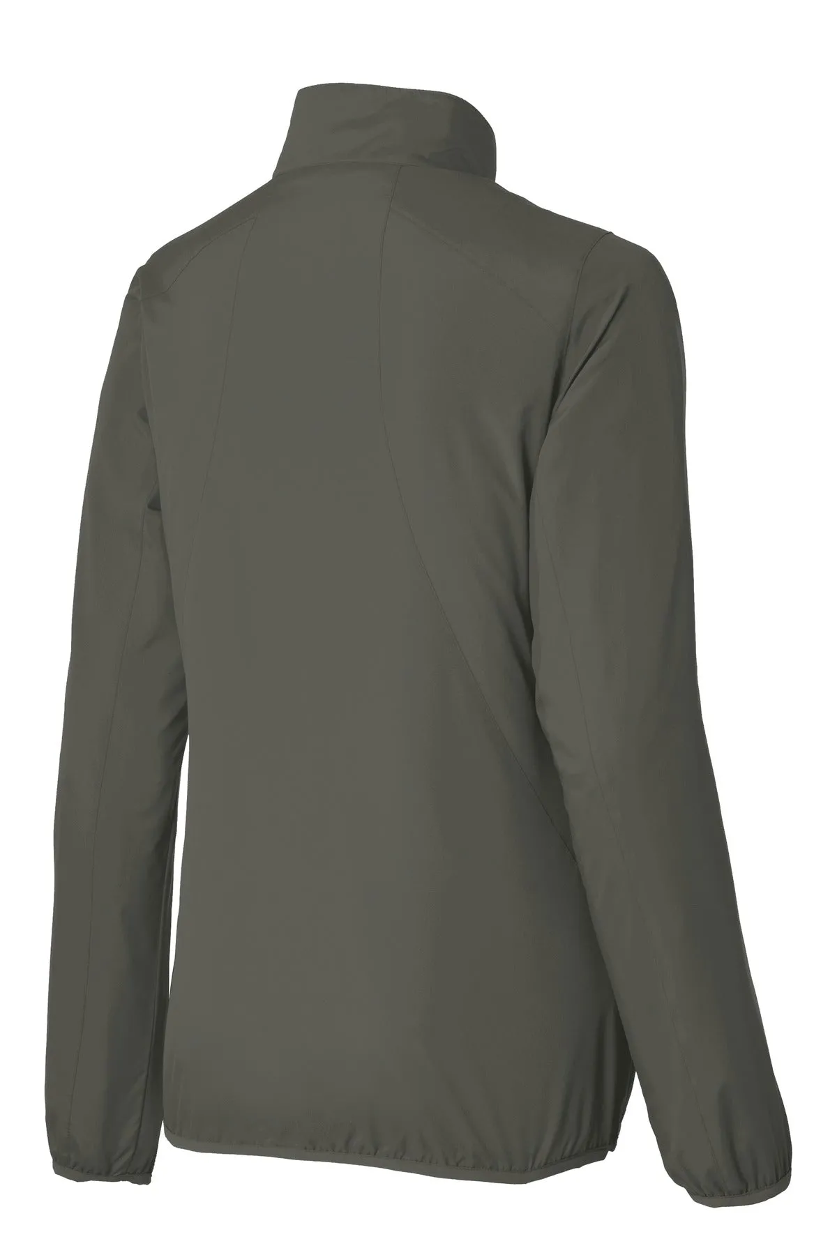 Port Authority Women's Zephyr Full-Zip Jacket. L344 Grey Steel