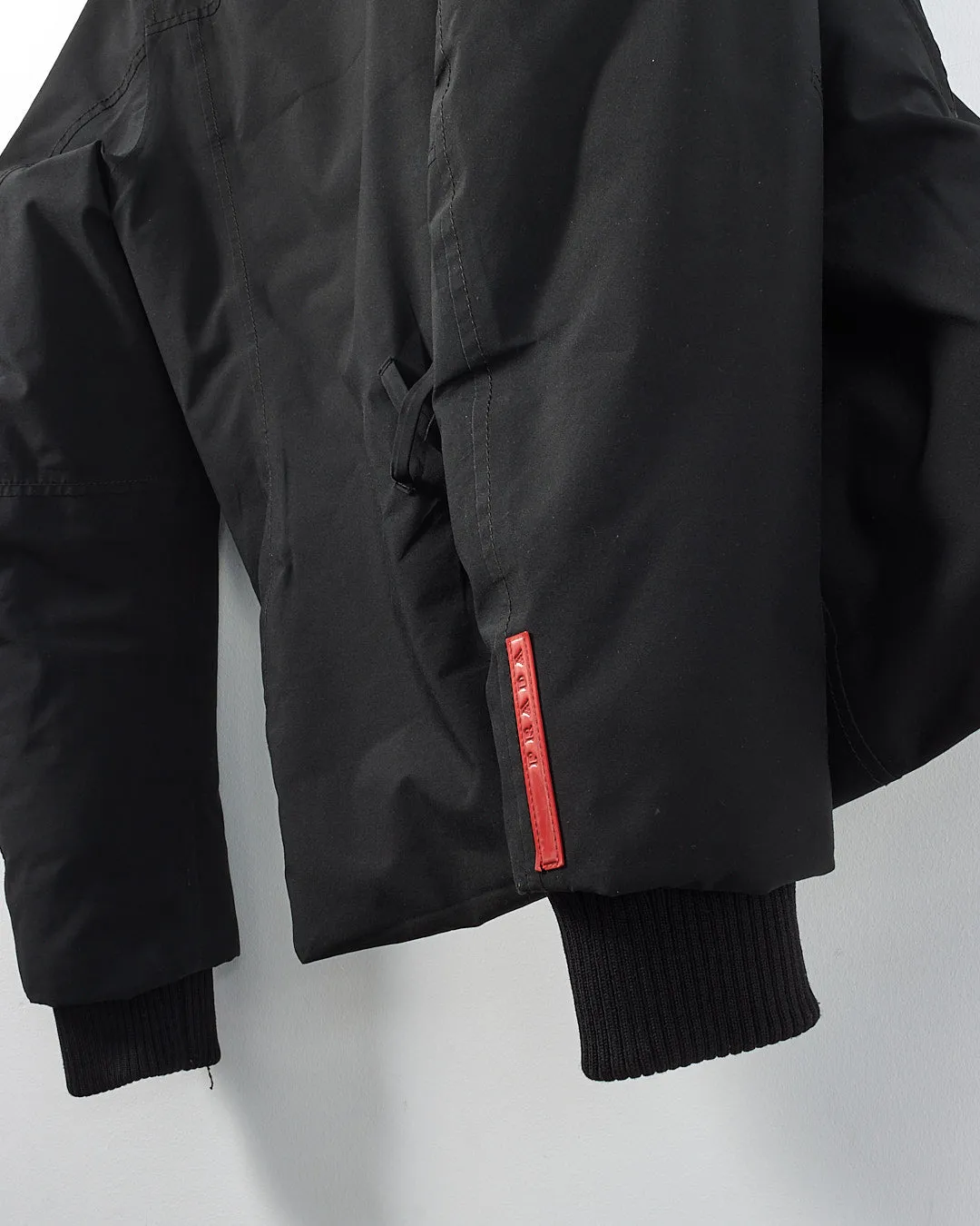 Prada Extreme-Tex Stretch Gortex Belted Ski Jacket with Fur Trim and Ski Pants - 42
