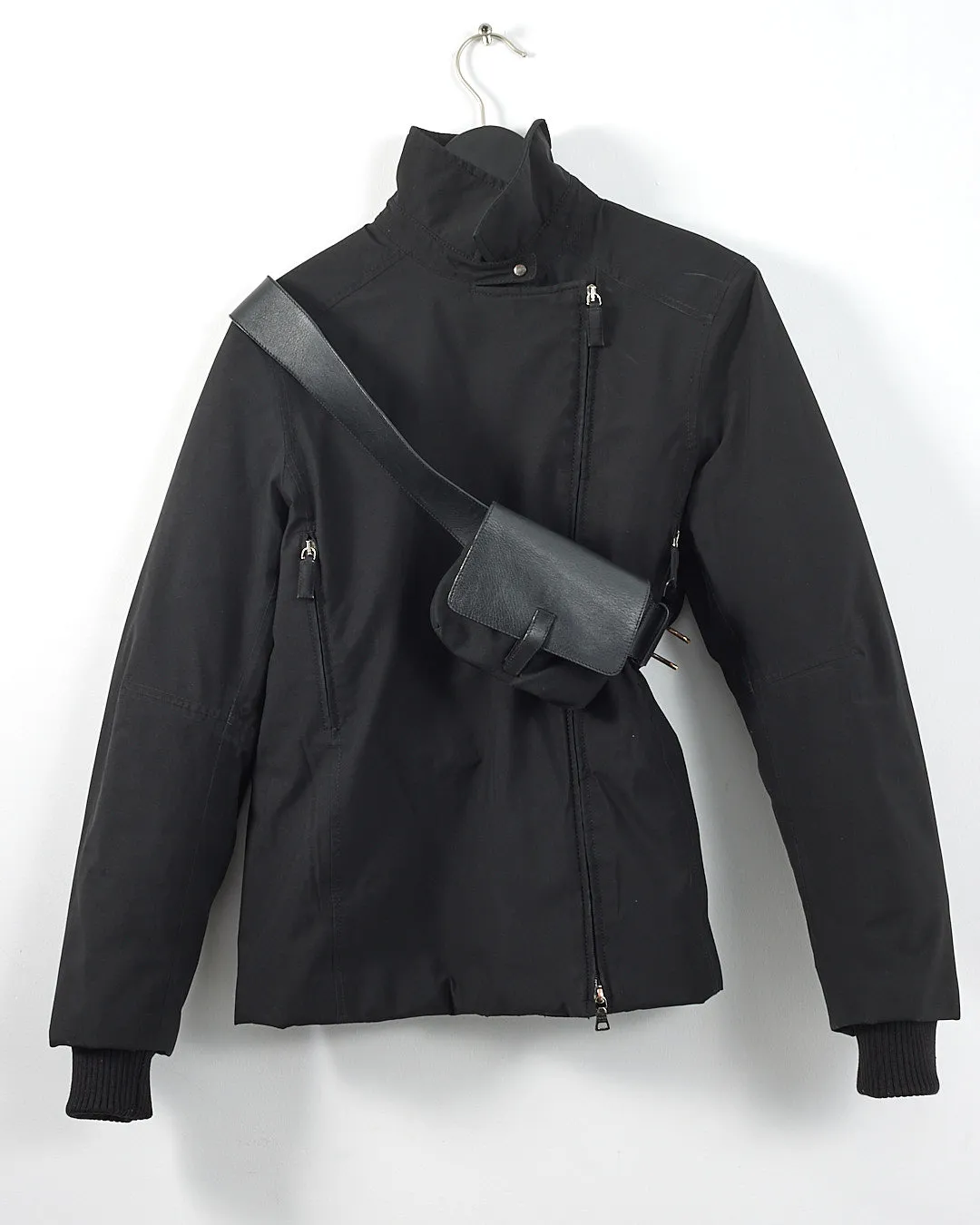 Prada Extreme-Tex Stretch Gortex Belted Ski Jacket with Fur Trim and Ski Pants - 42