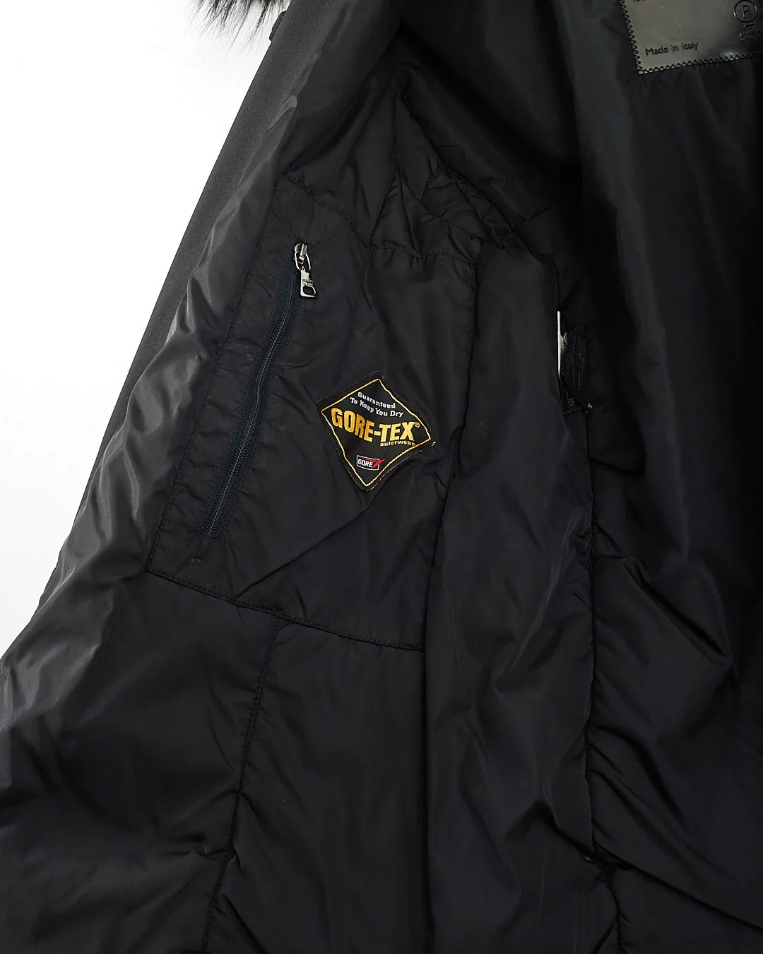 Prada Extreme-Tex Stretch Gortex Belted Ski Jacket with Fur Trim and Ski Pants - 42