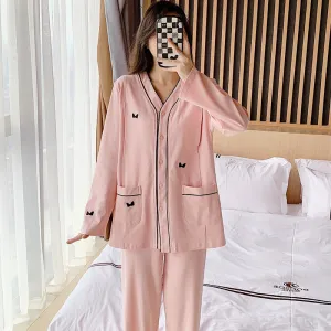 Pregnant & Feeding Maternal Home Wear Pure Cotton Sleepwear